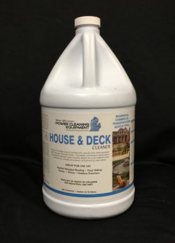 house and deck cleaner